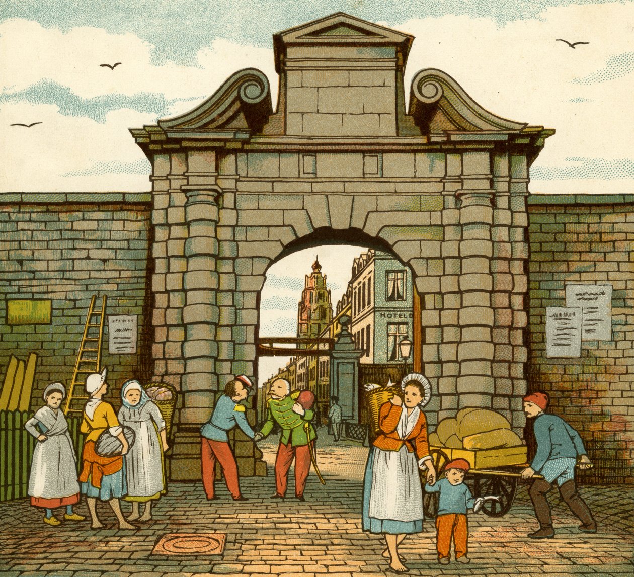 Calais, Porta para o Mar de Thomas Crane