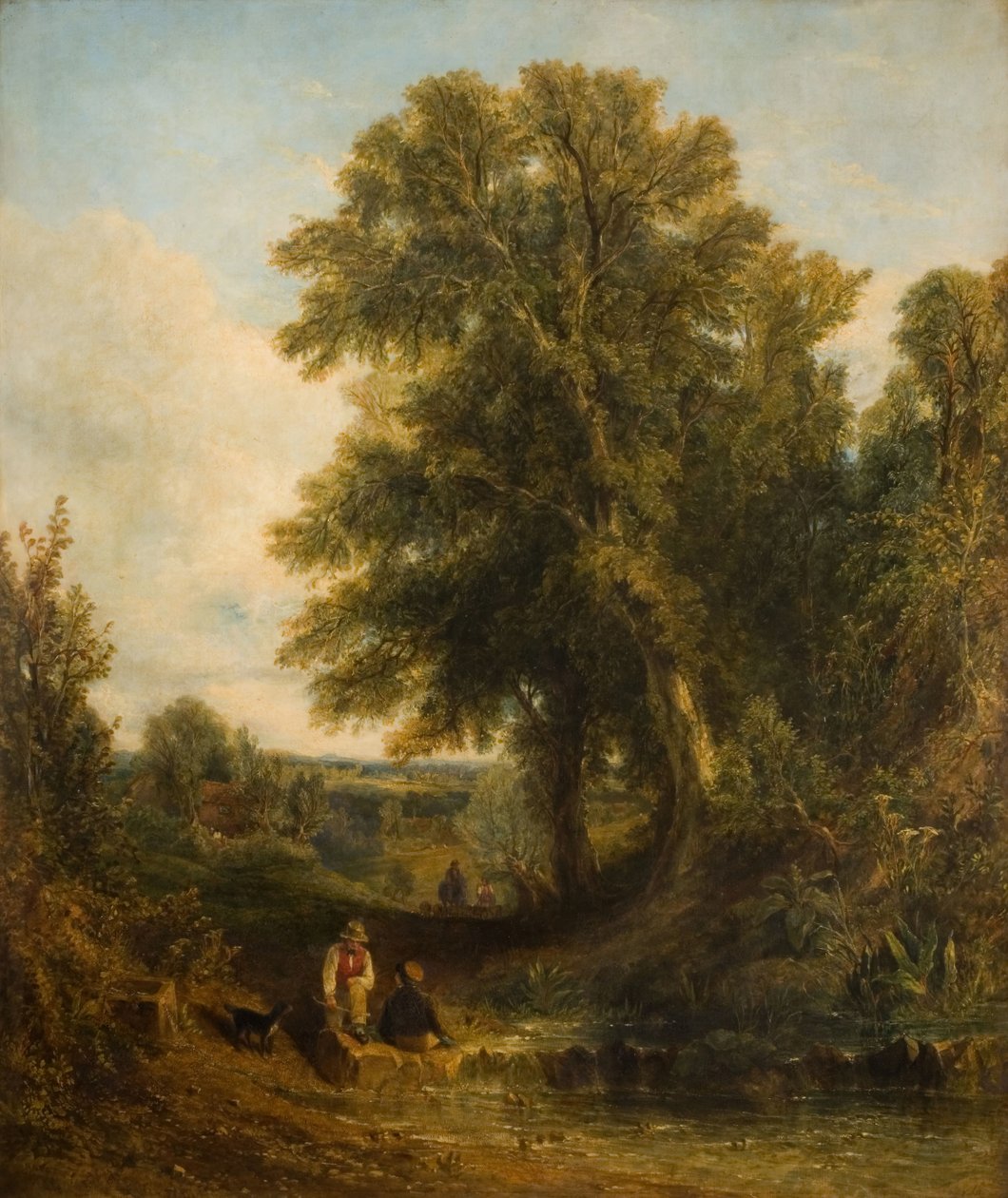 Paisagem inglesa, 1829. de Thomas Creswick