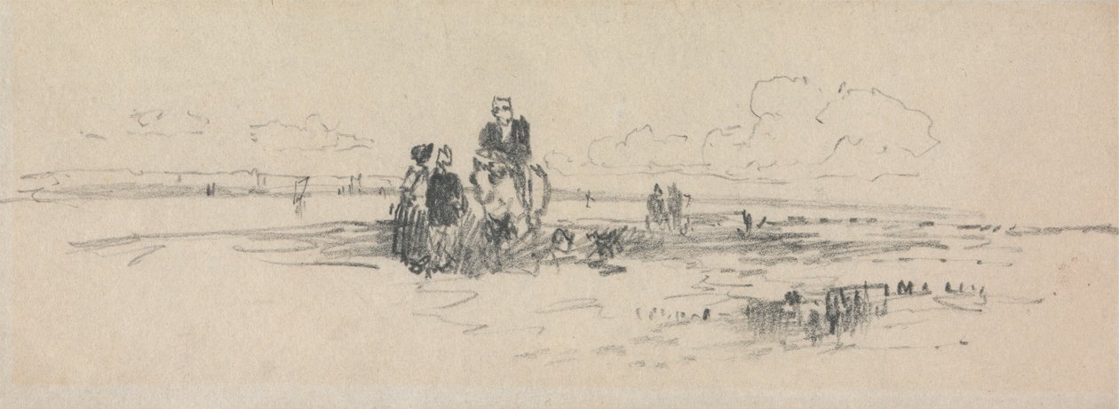 Números na costa de Thomas Creswick