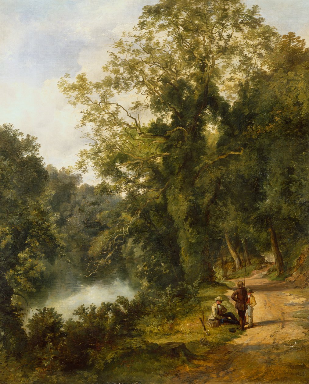 contos de pescadores de Thomas Creswick