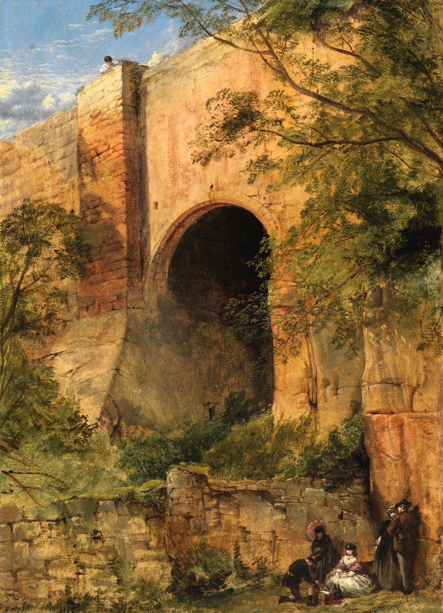 Castelo de Roslyn: Picnic de Thomas Creswick