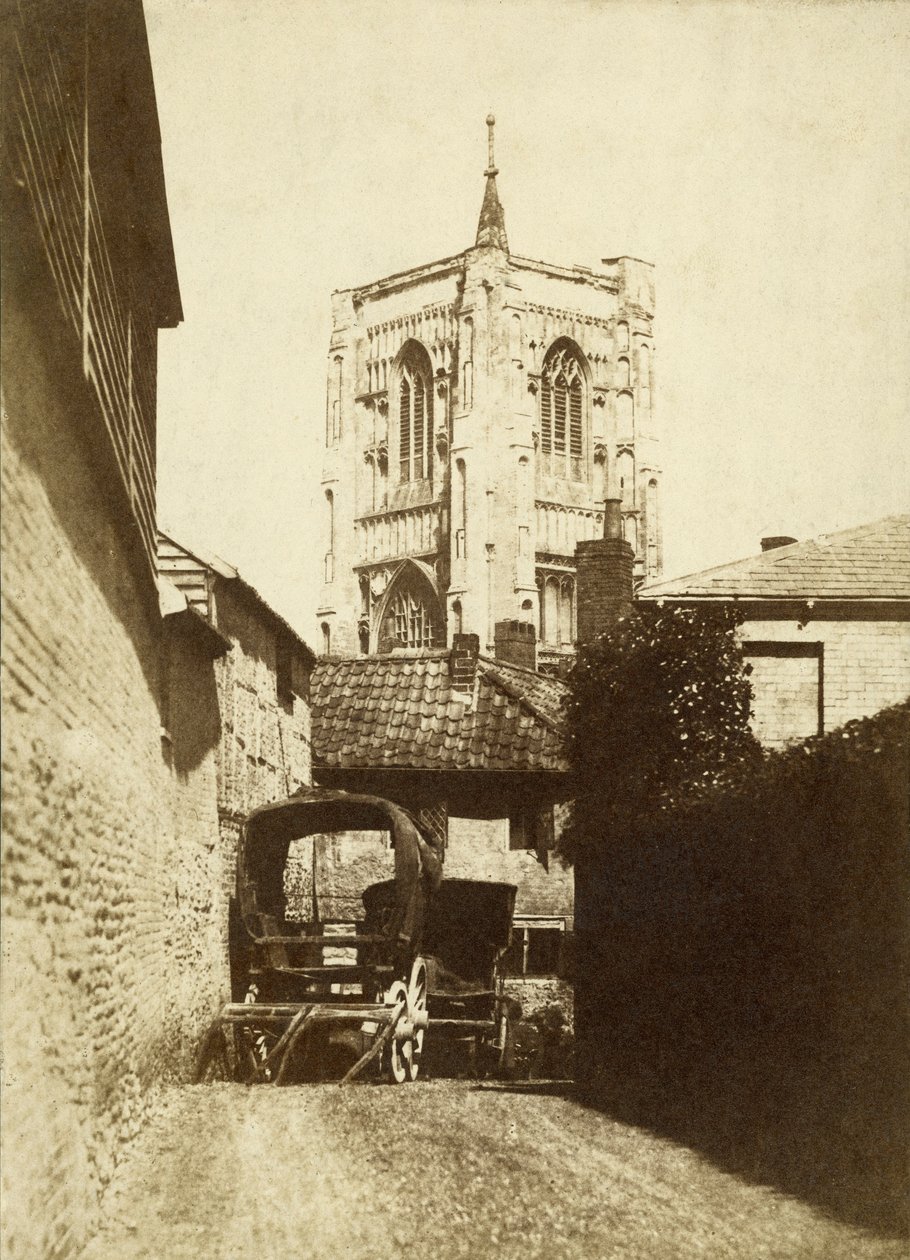 Igreja de São Pedro Mancroft, Norwich, Norfolk, c1850 de Thomas Damant Eaton