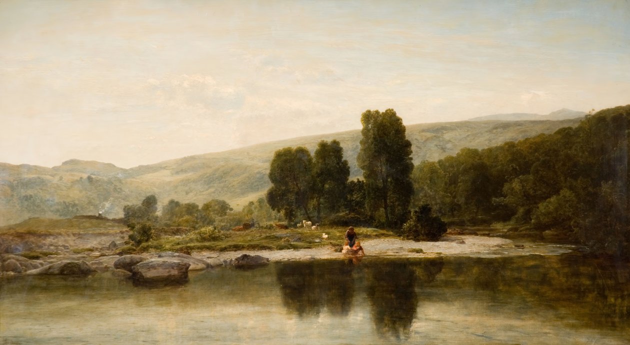 Paisagem, 1885. de Thomas Danby