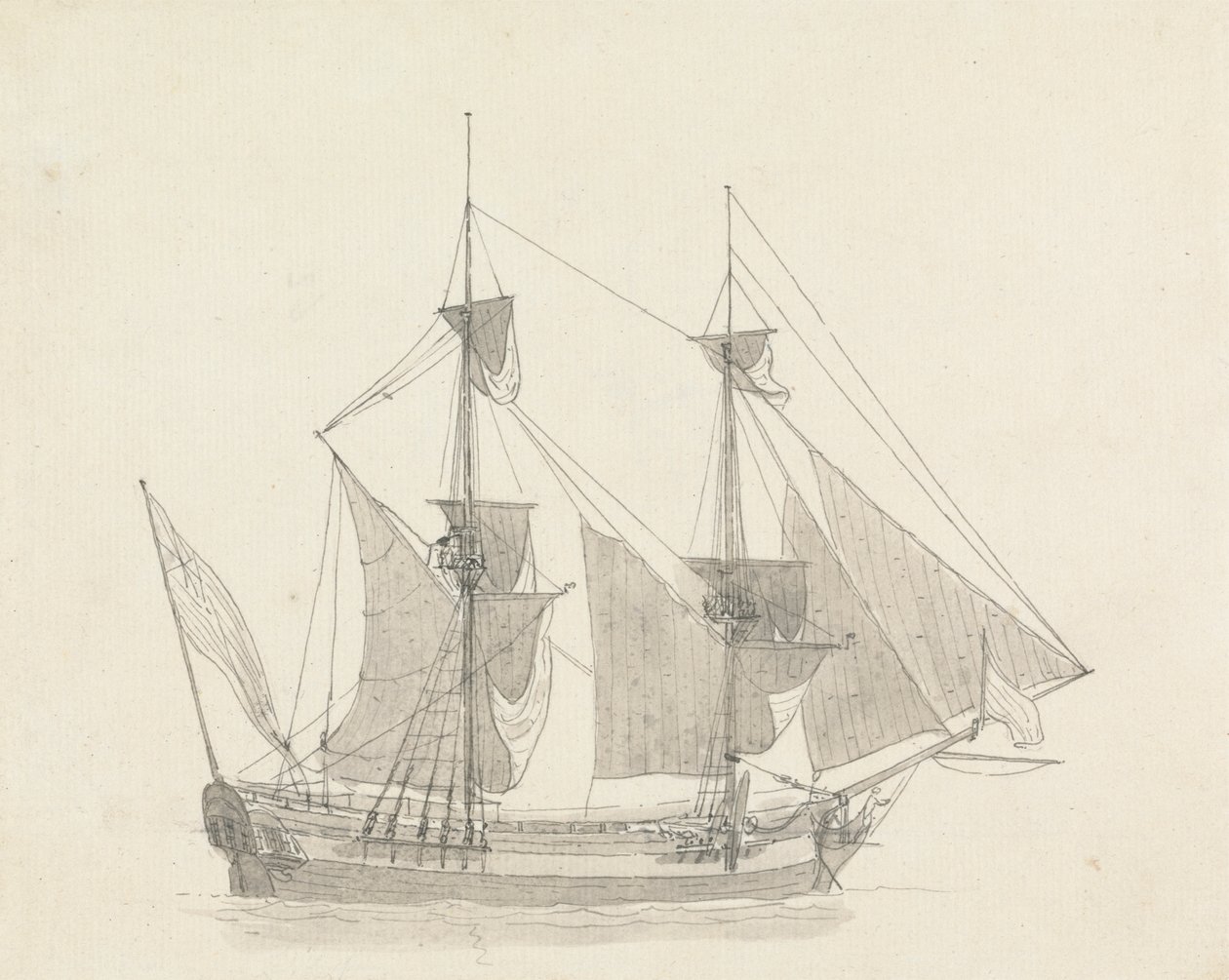 Um Dois Mestres em Vela de Thomas Daniell