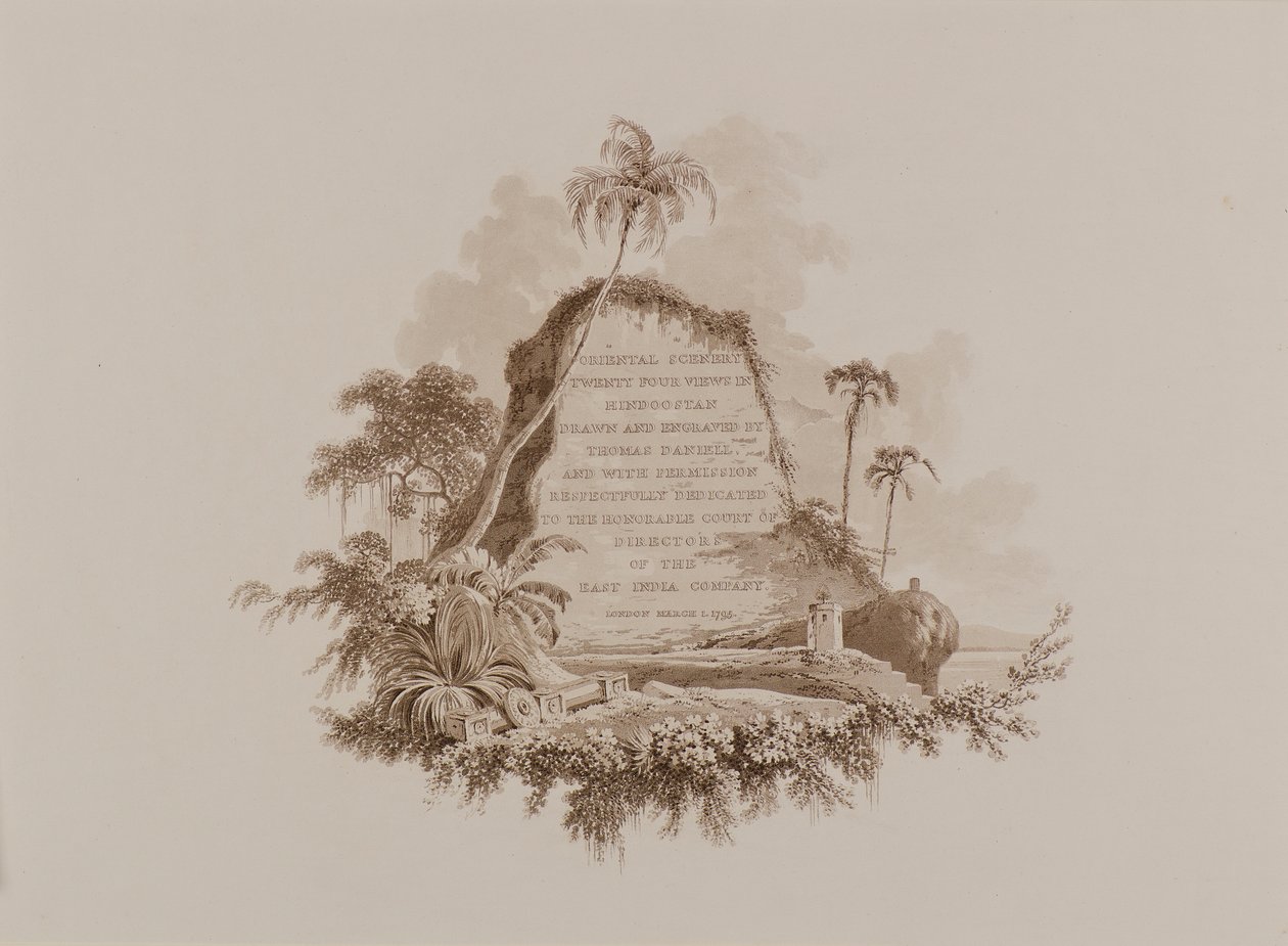 Frontispício de Thomas Daniell