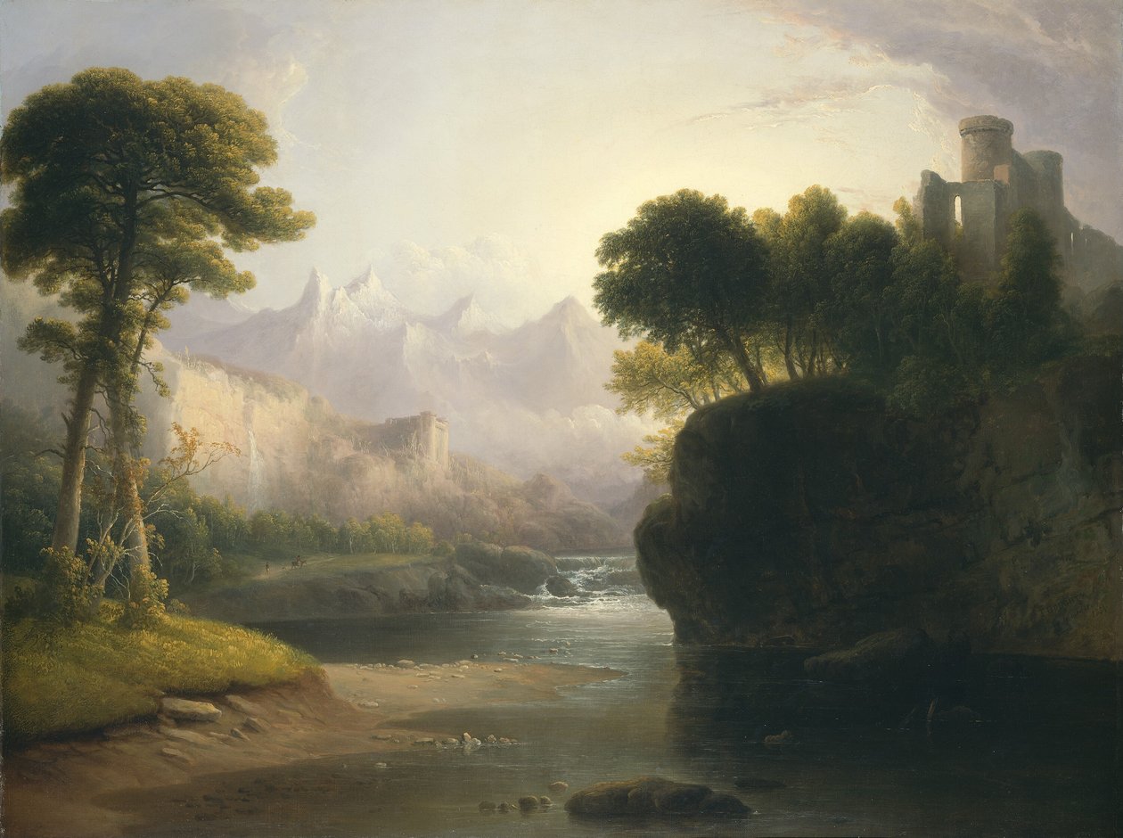 Paisagem fantasiosa de Thomas Doughty