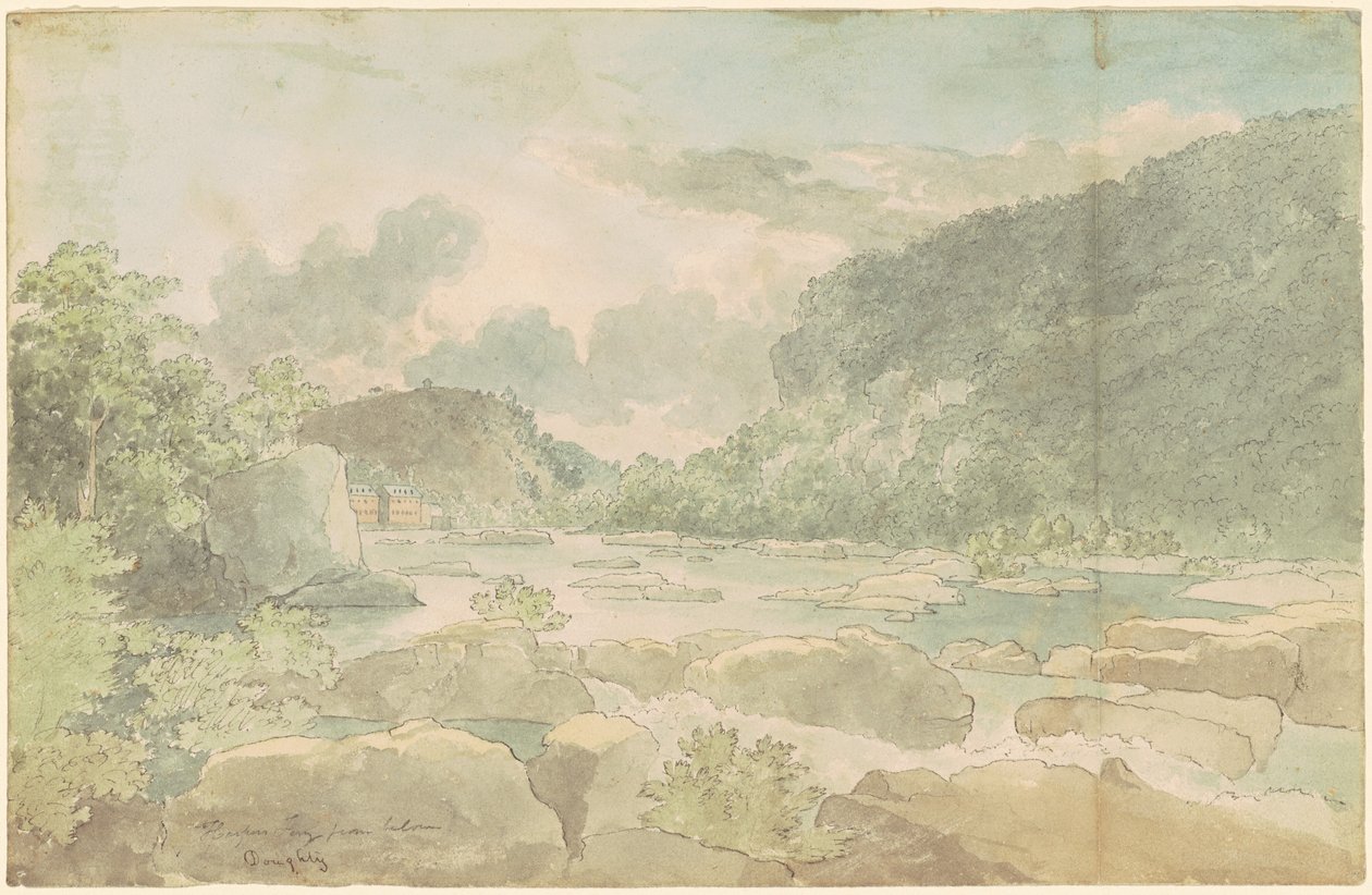 Harpers Ferry de baixo de Thomas Doughty