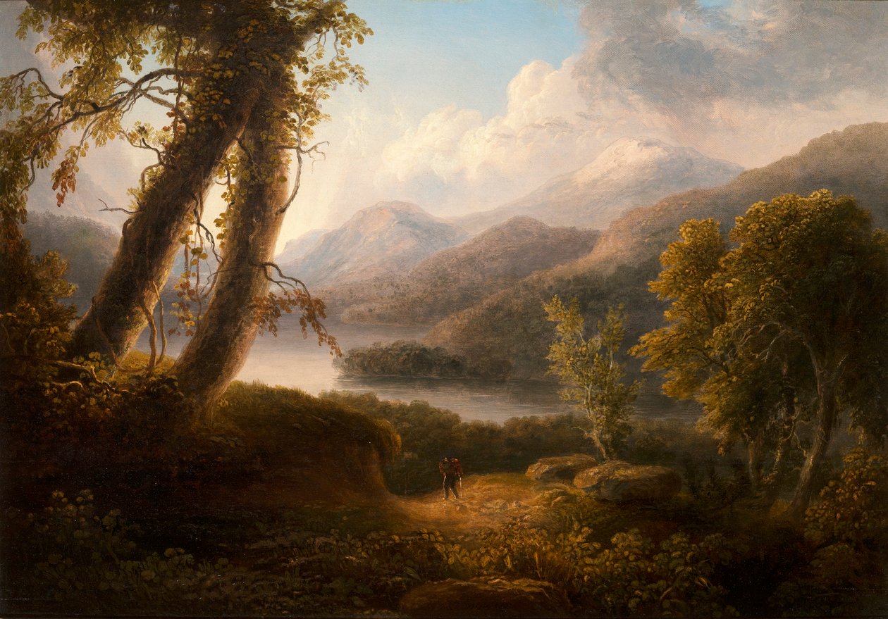 Paisagem (óleo sobre tela) de Thomas Doughty