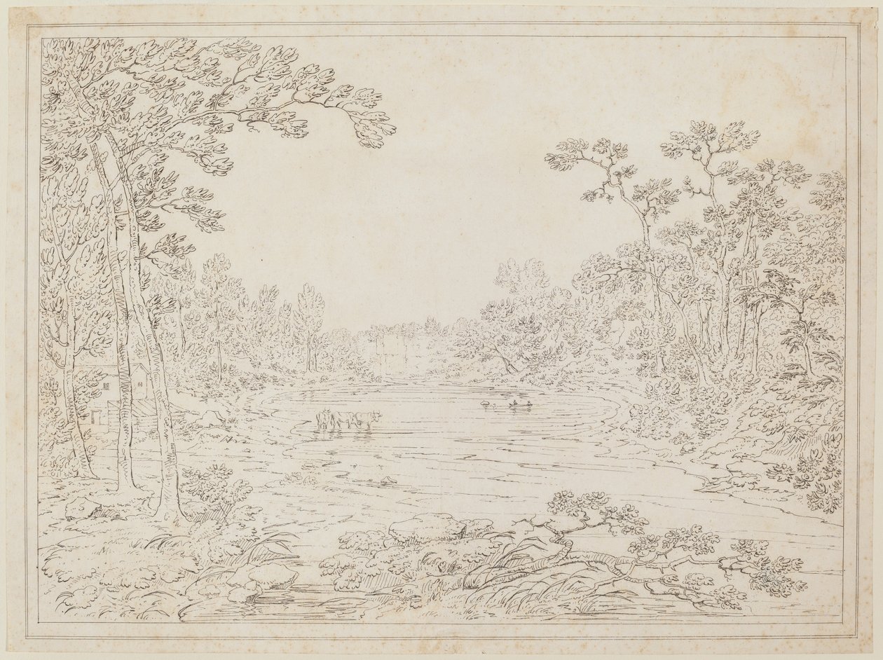 Paisagem da Pensilvânia de Thomas Doughty
