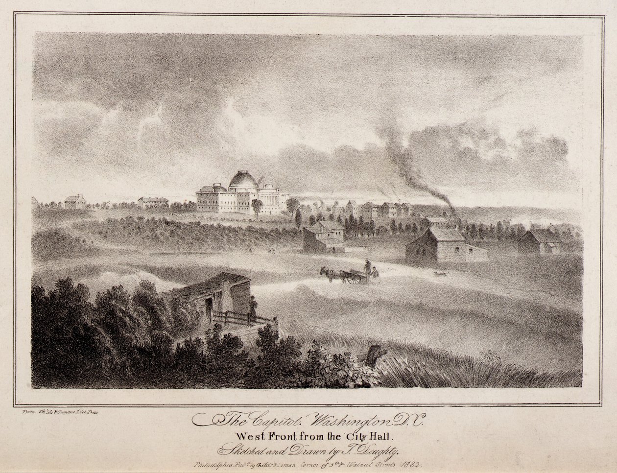 O Capitólio. Washington, D.C. de Thomas Doughty