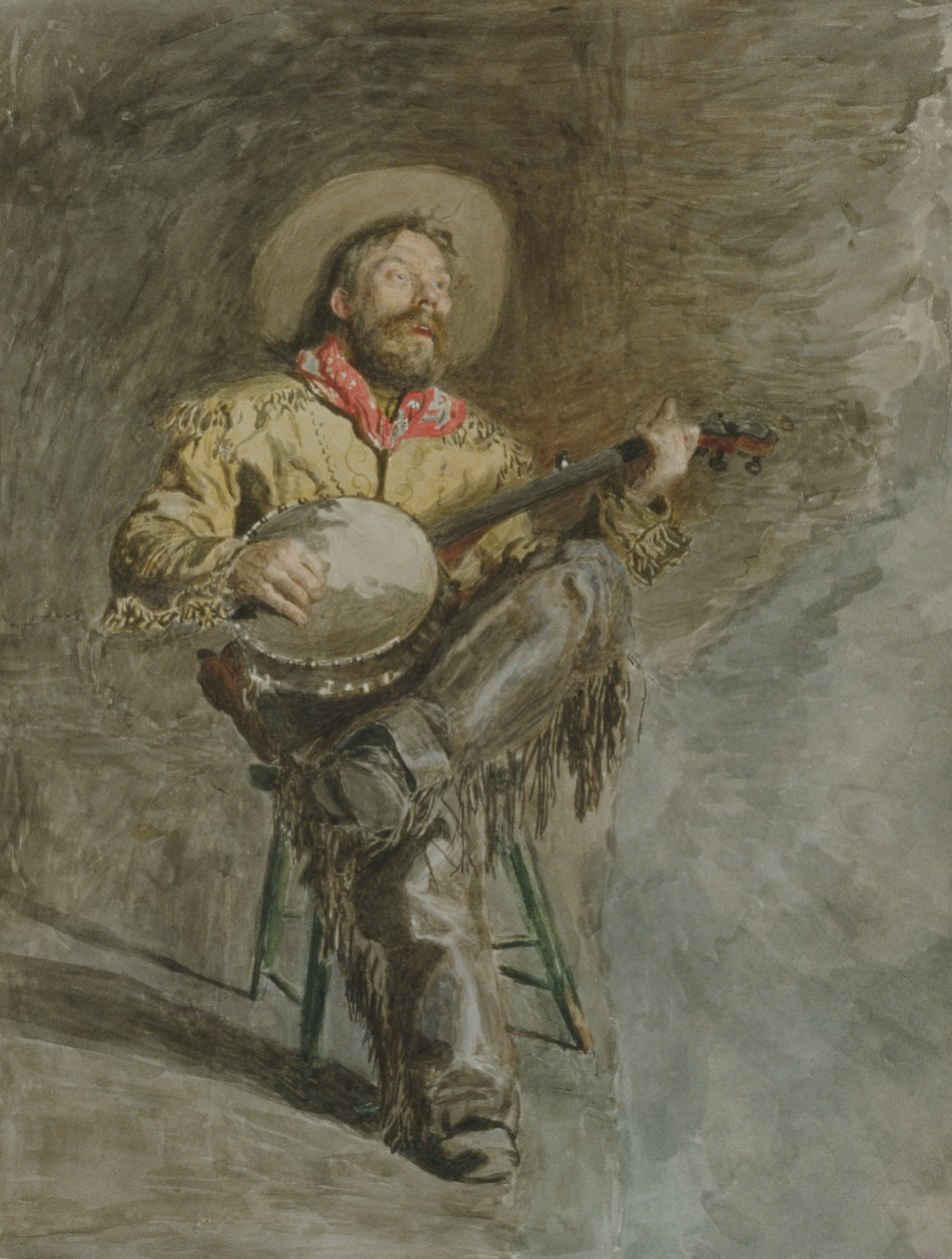 Canto de cowboys de Thomas Eakins