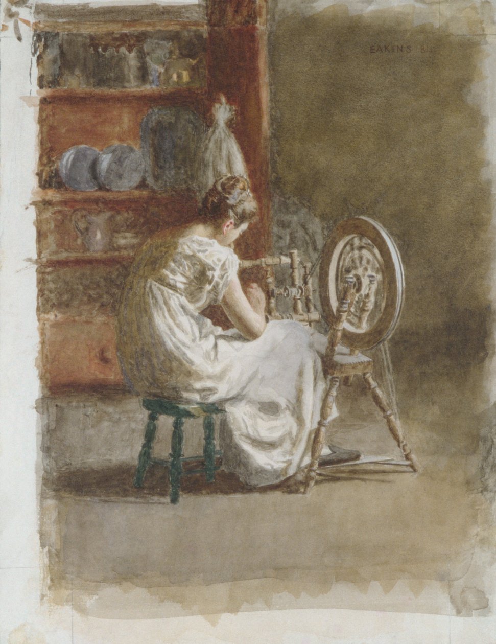 Tecido caseiro de Thomas Eakins