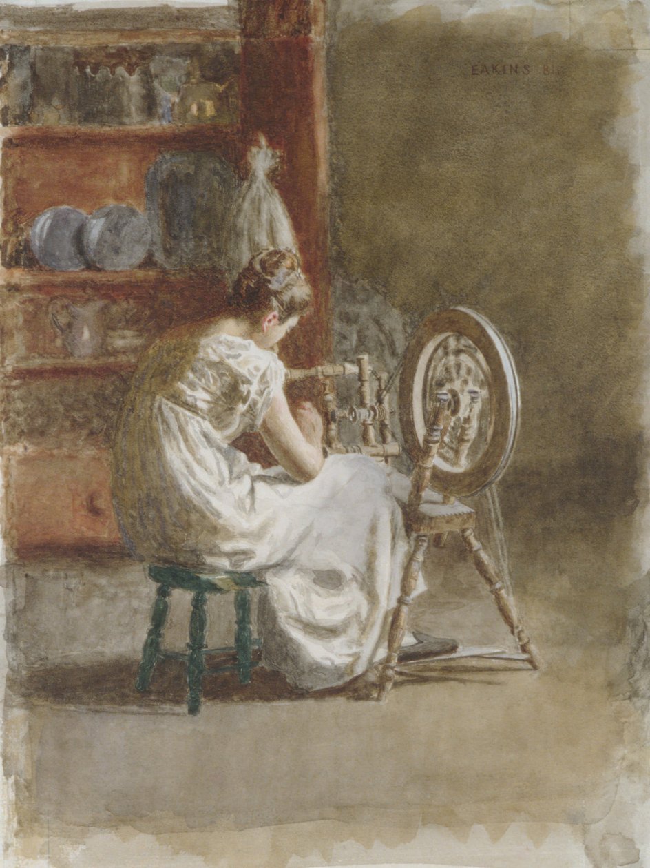 Feito em casa, 1881. de Thomas Eakins