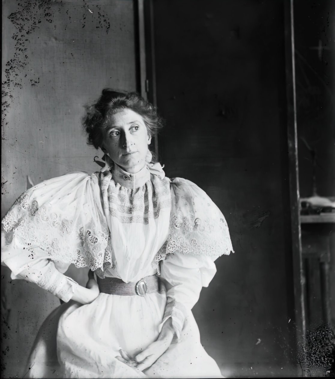 Jennie Dean Kershaw Sra. Samuel Murray, c. 1897. de Thomas Eakins