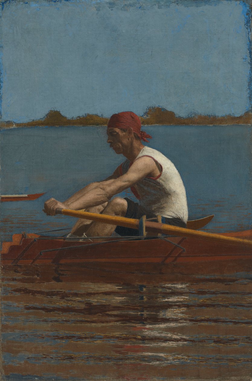 John Biglin num skiff de Thomas Eakins