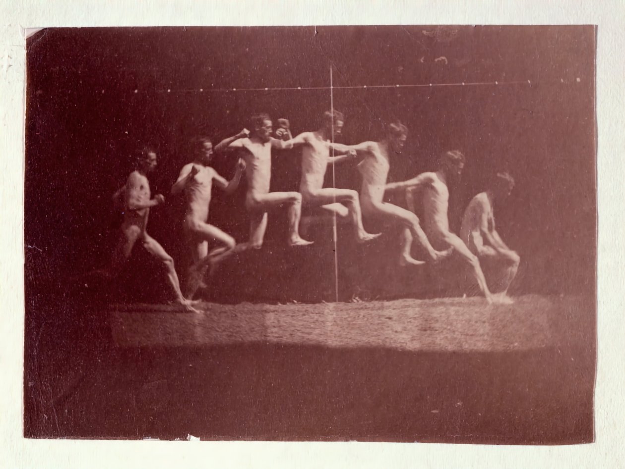 Marey Wheel Fotografias de George Reynolds, 1884. de Thomas Eakins