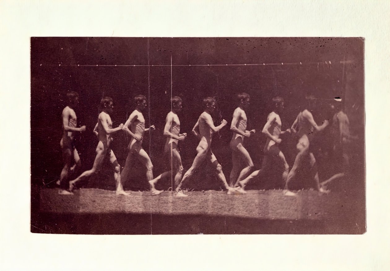 Marey Wheel Fotografias de George Reynolds, 1884. de Thomas Eakins