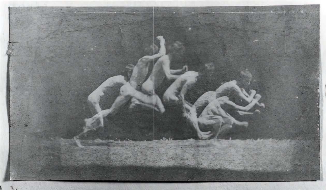 Marey Wheel Fotografias de George Reynolds, 1884. de Thomas Eakins