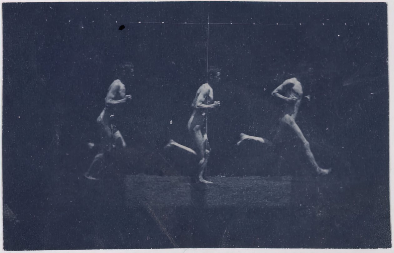 Marey Wheel Fotografias de George Reynolds, c. 1884. de Thomas Eakins