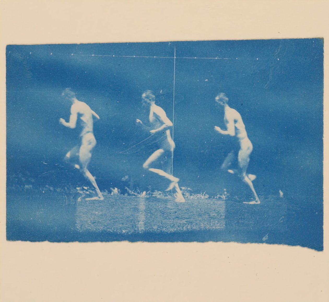 Marey Wheel Fotografias de Jesse Godley, 1884. de Thomas Eakins