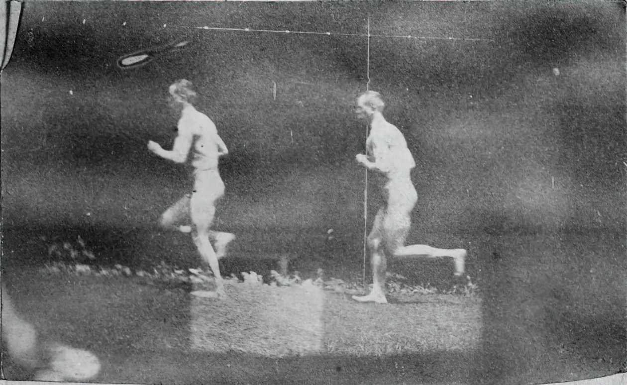 Marey Wheel Fotografias de Jesse Godley, 1884. de Thomas Eakins