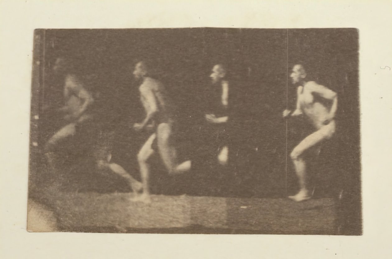 Marey Wheel Fotografias de Thomas Eakins, 1884. de Thomas Eakins