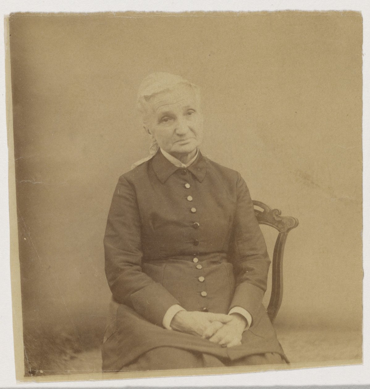Retrato de uma mulher idosa sentada de Thomas Eakins