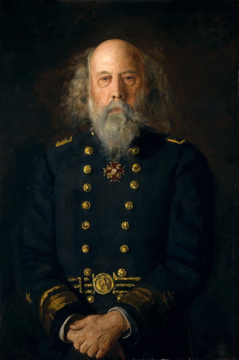 Contra-almirante George W. Melville de Thomas Eakins