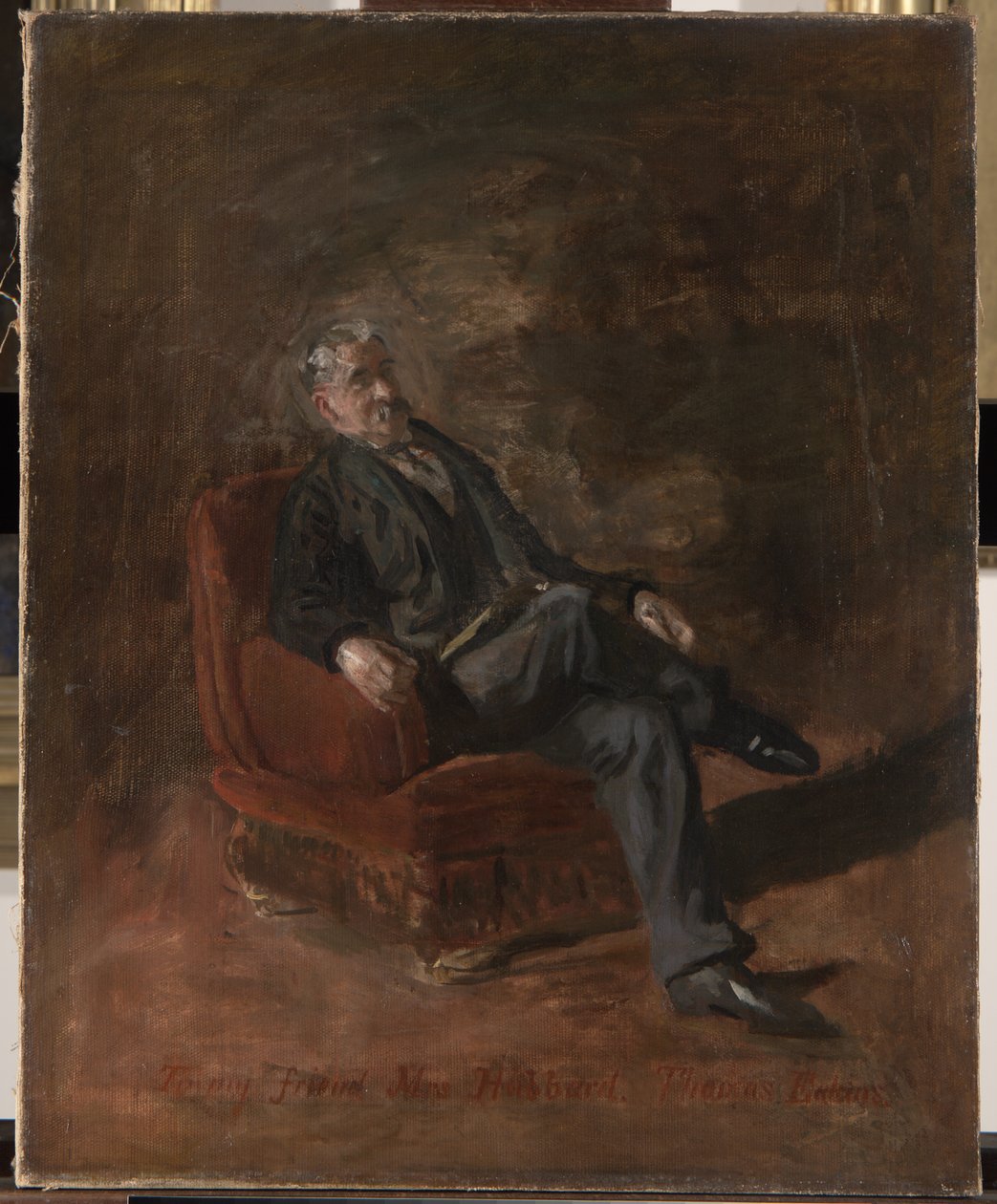 Devidamente Fitzgerald c.1895 de Thomas Eakins