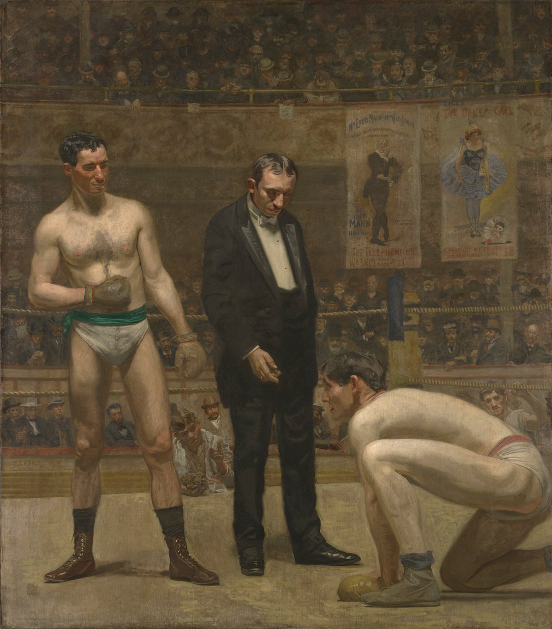 Levar o Conde de Thomas Eakins