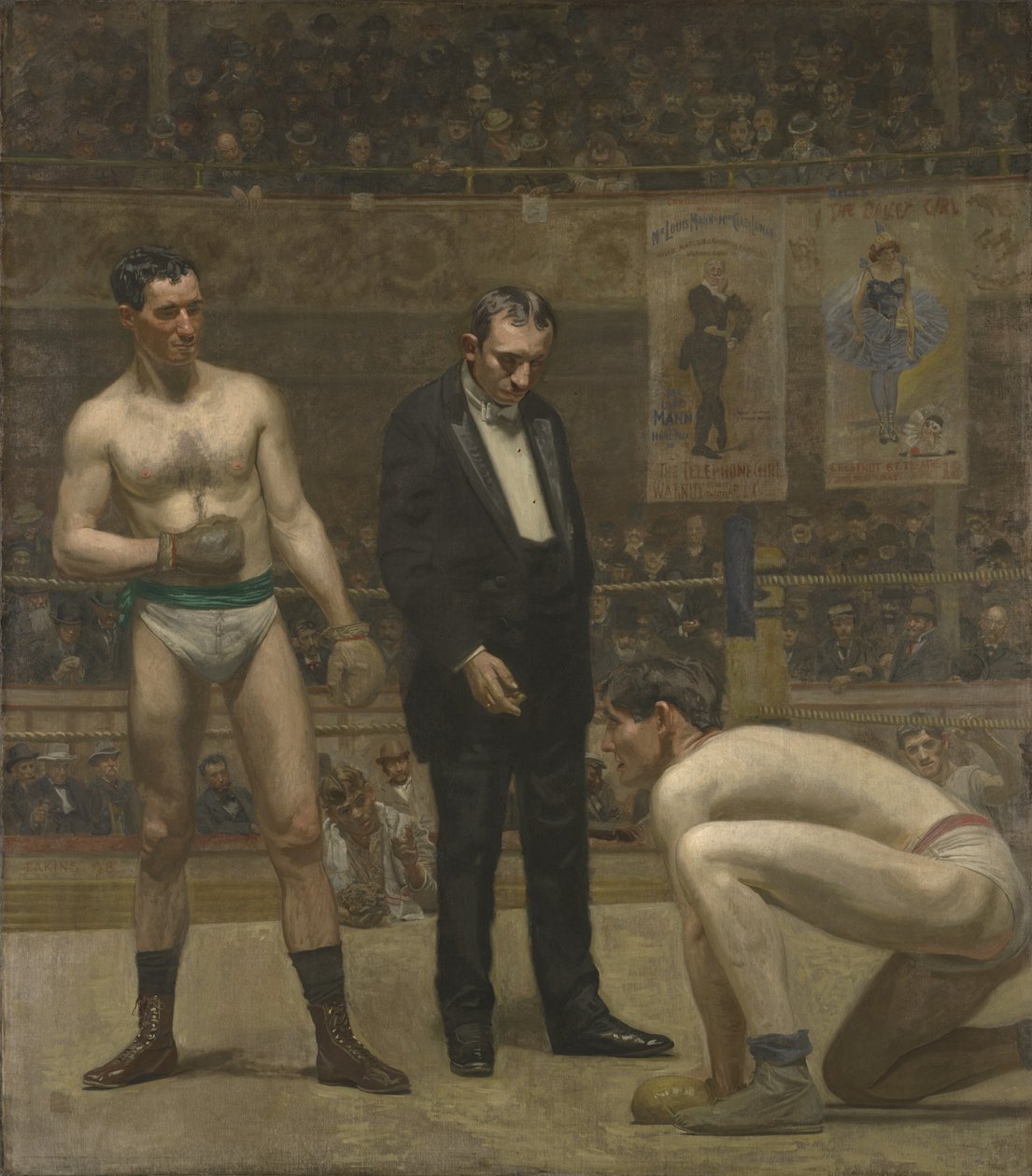 Tomando o Conde, 1898 de Thomas Eakins