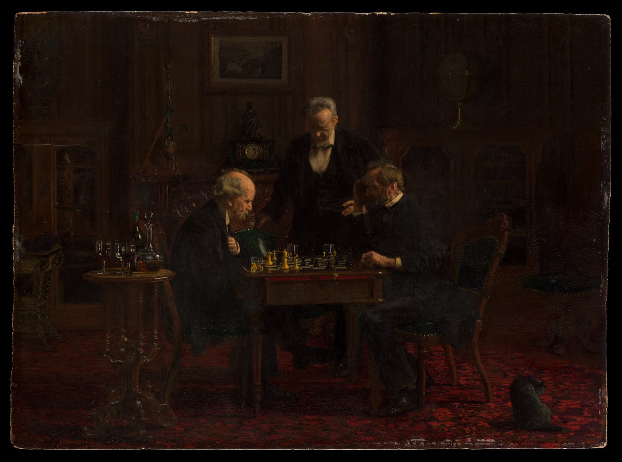 Os jogadores de xadrez de Thomas Eakins