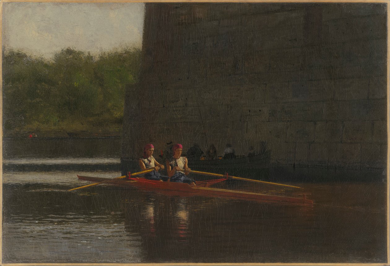 Os remadores (Os Irmãos Schreiber) de Thomas Eakins
