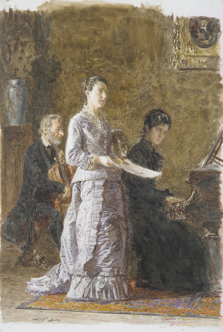 A Canção Patética, 1881. de Thomas Eakins