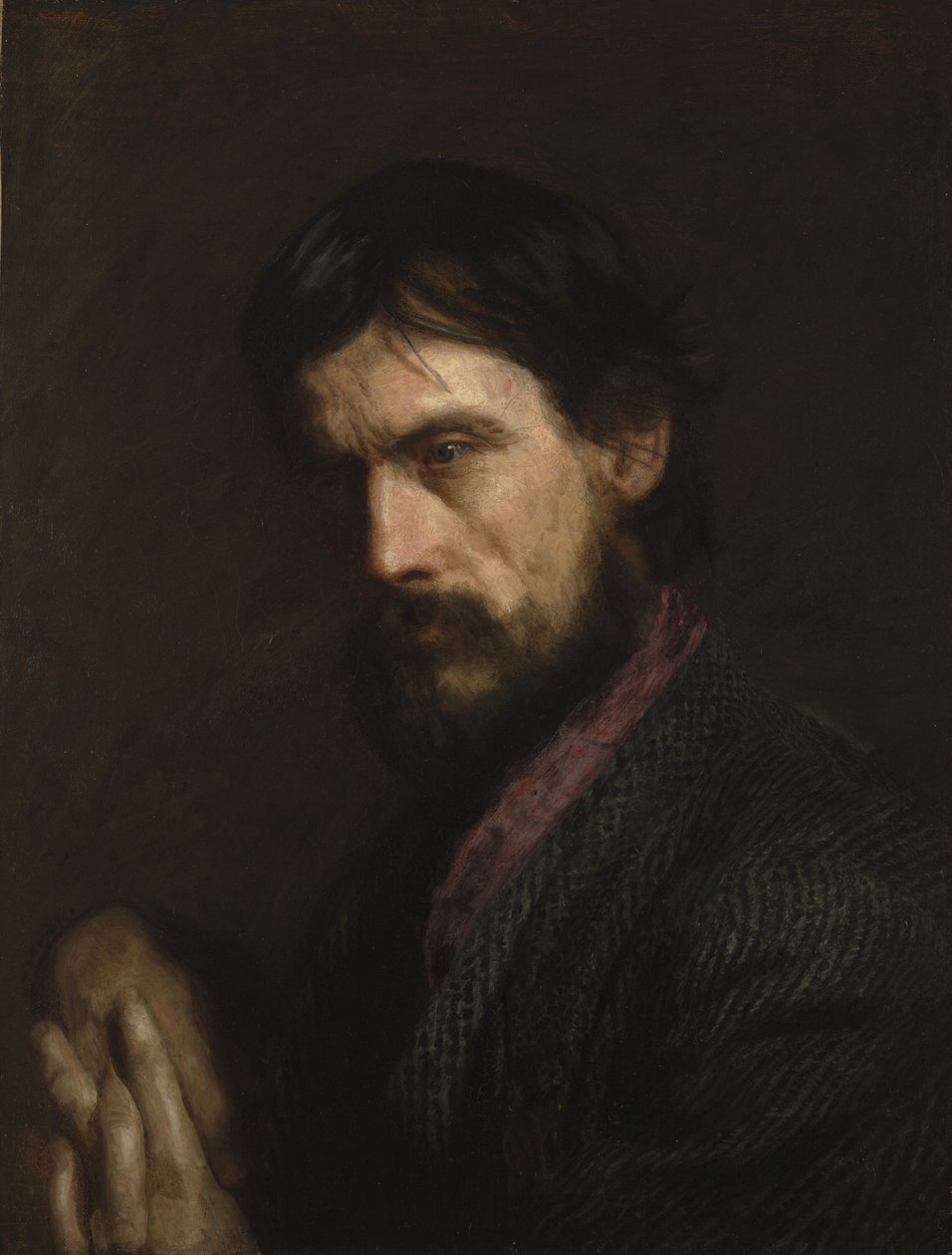 O veterano (retrato de George Reynolds), c.1885 de Thomas Eakins