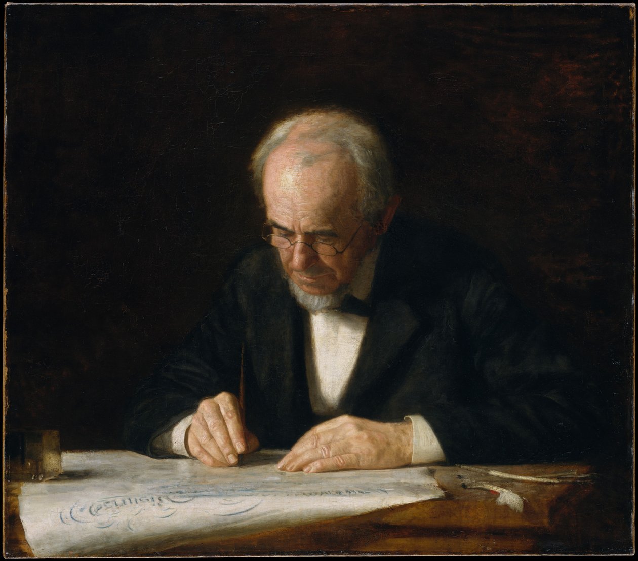 O Mestre da Escrita de Thomas Eakins