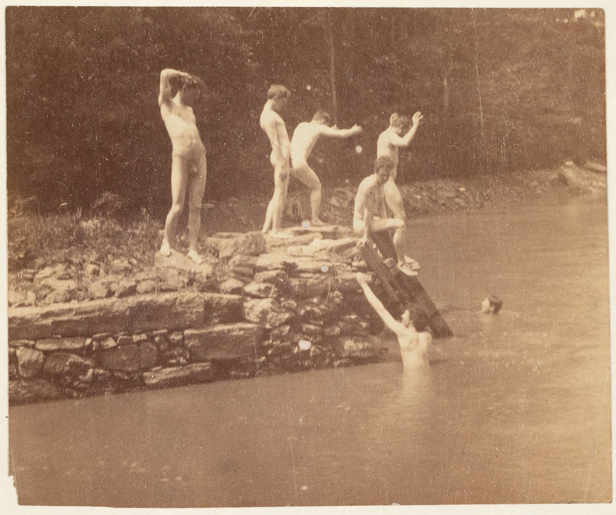 Thomas Eakins e Estudantes, c. 1883. de Thomas Eakins