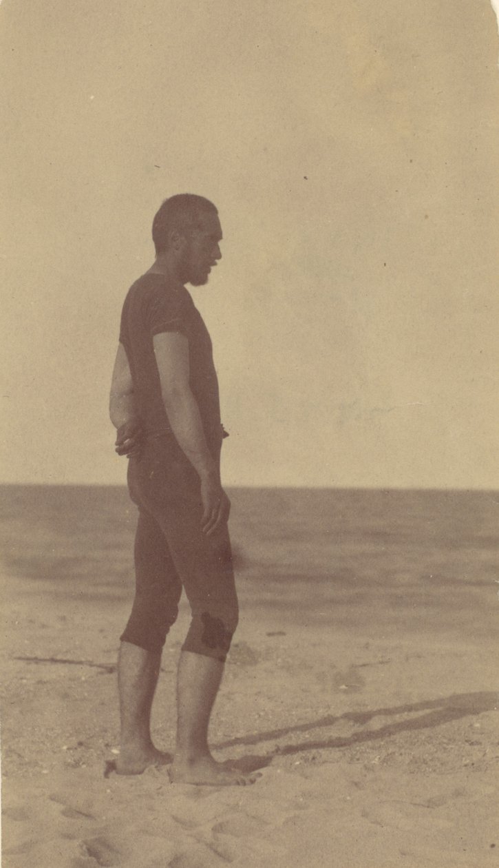 [Thomas Eakins em traje de banho], década de 1880., década de 1880. de Thomas Eakins