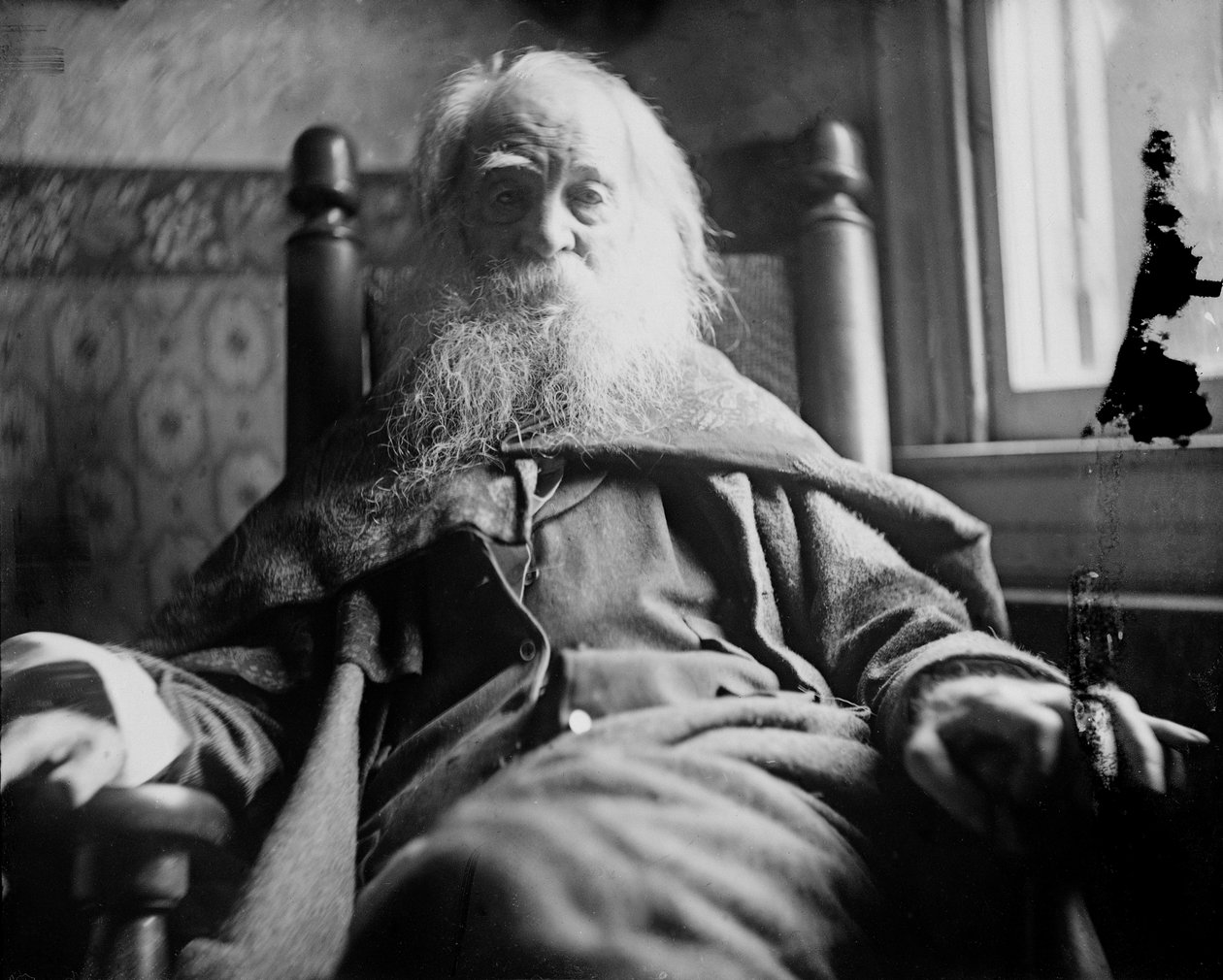 Walt Whitman em Camden, N.J. de Thomas Eakins