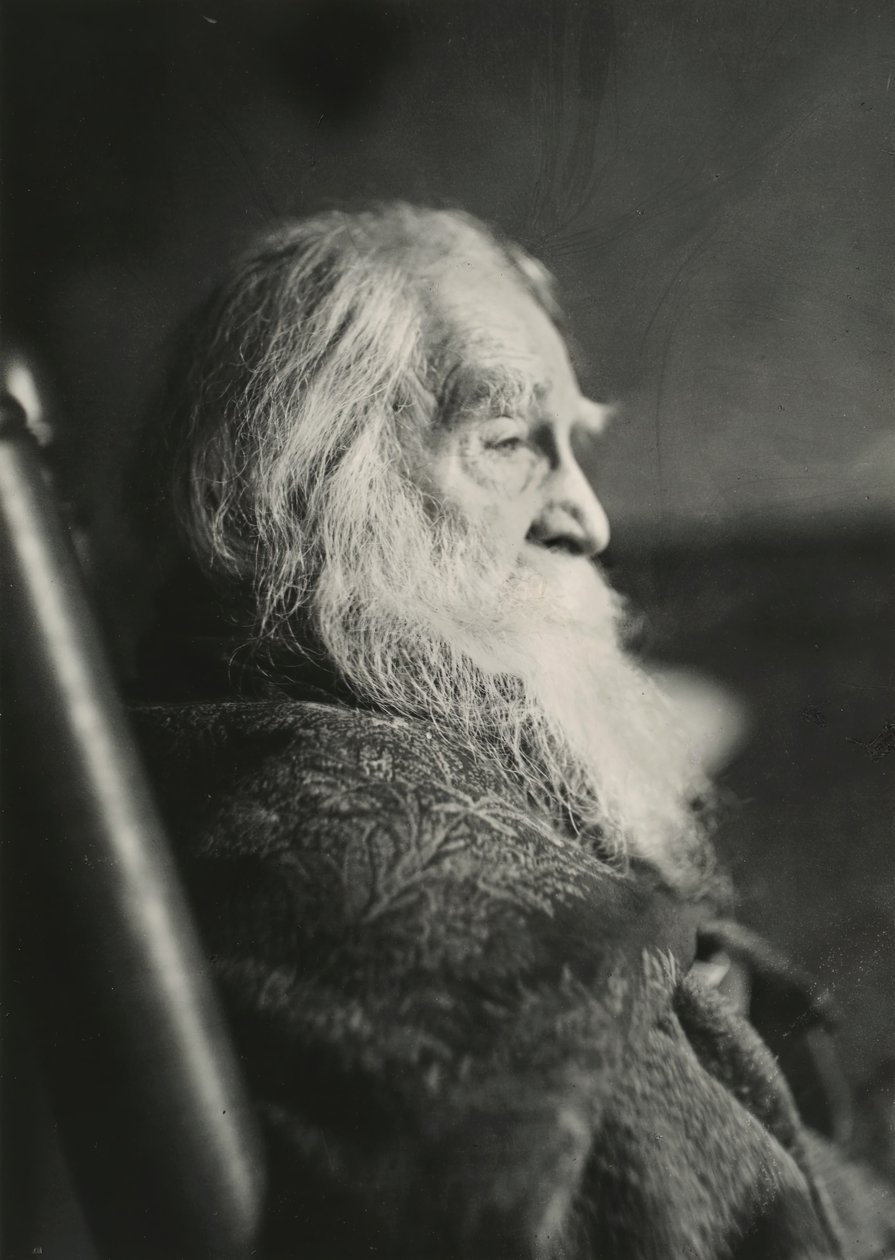 Walt Whitman em Camden, N.J., c. 1891. de Thomas Eakins