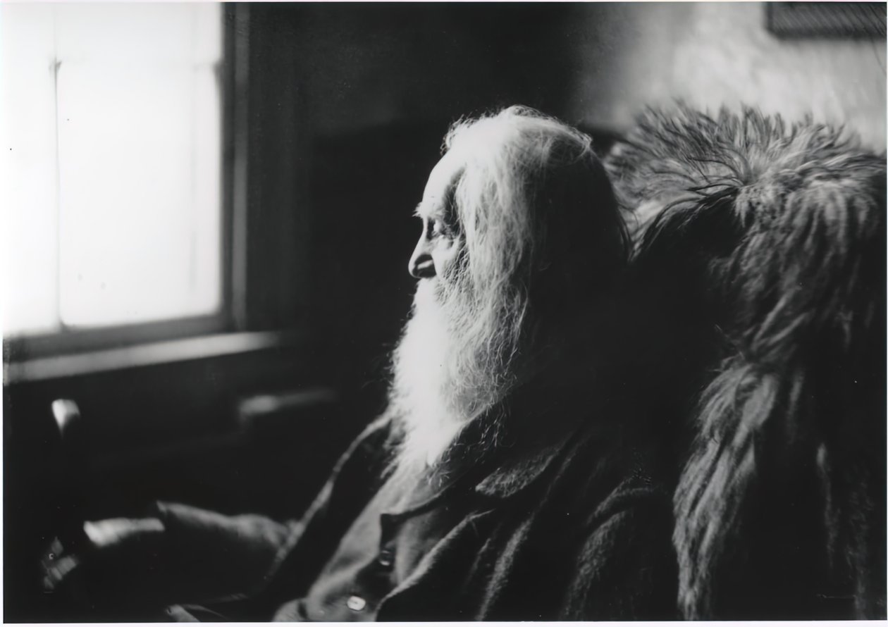 Walt Whitman em Camden, N.J., c. 1891. de Thomas Eakins
