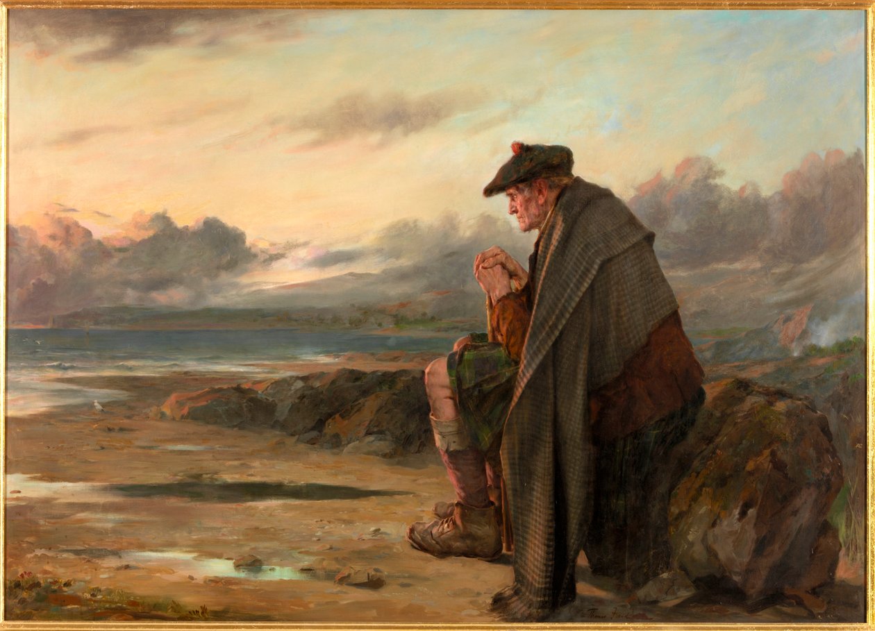 Oh, porque eu deixei meu Hame &39;, 1886 de Thomas Faed