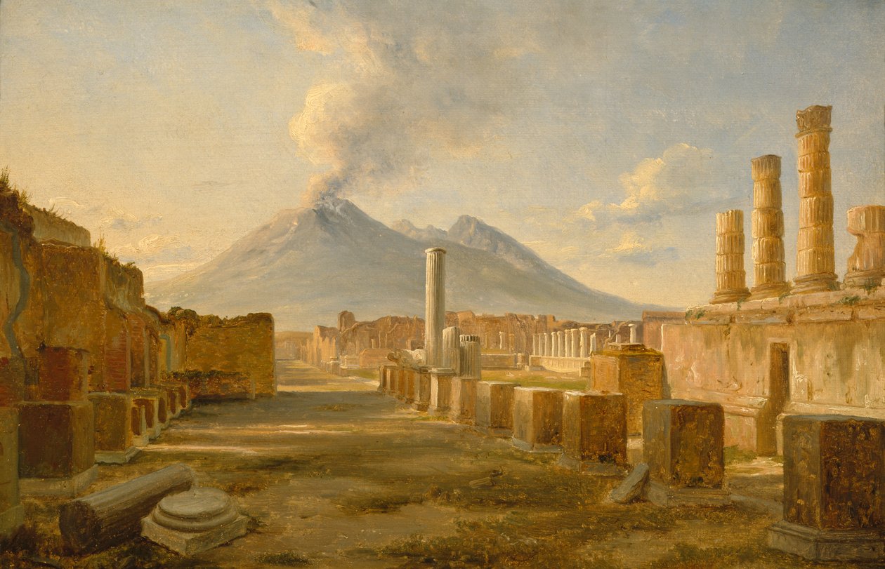 Fórum em Pompeia (pintura) de Thomas Fearnley