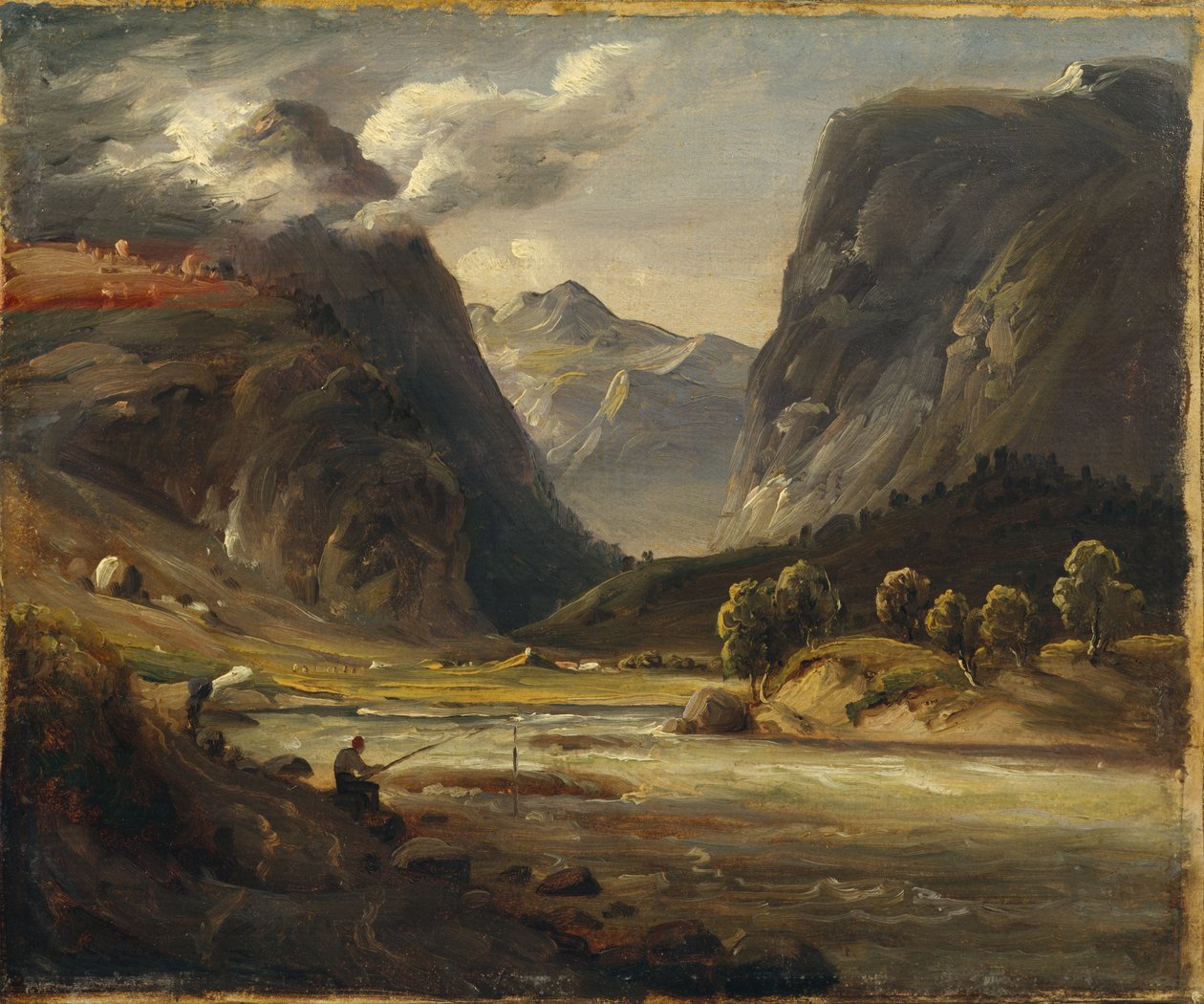 De Aurland em Sogn de Thomas Fearnley
