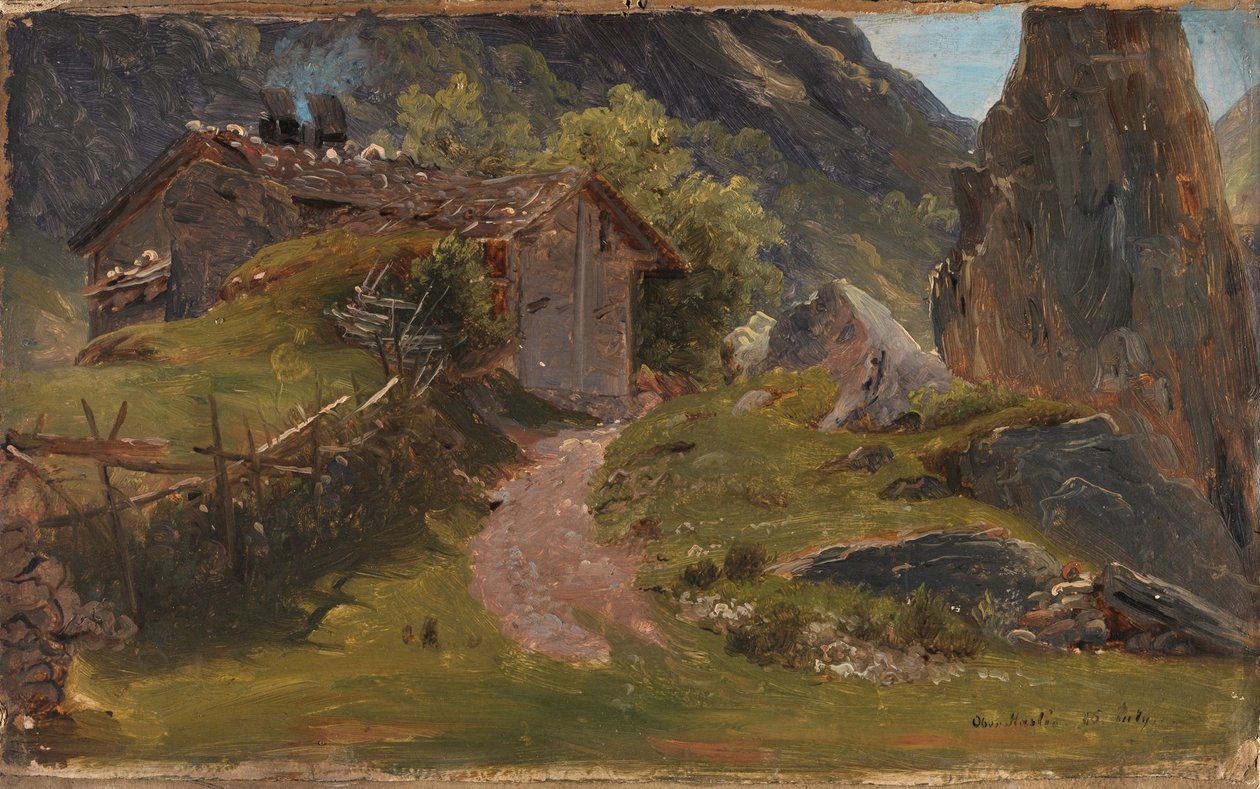 Do Oberhasli, na Suíça de Thomas Fearnley