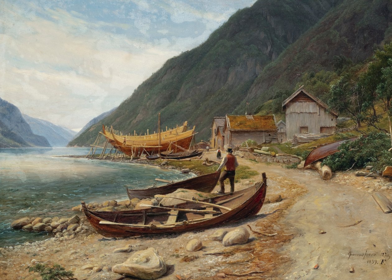 Gravensfjord de Thomas Fearnley