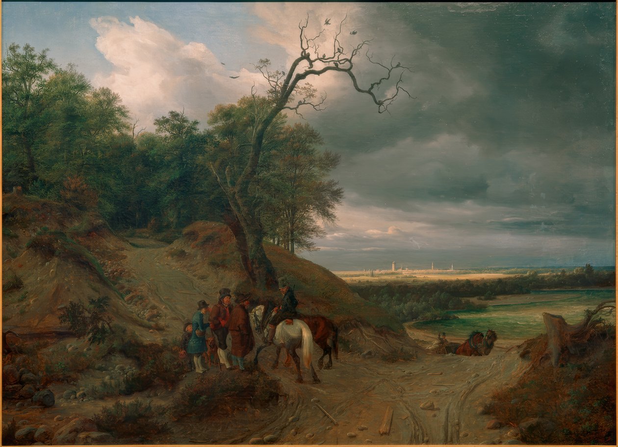 Munique após a tempestade de Thomas Fearnley