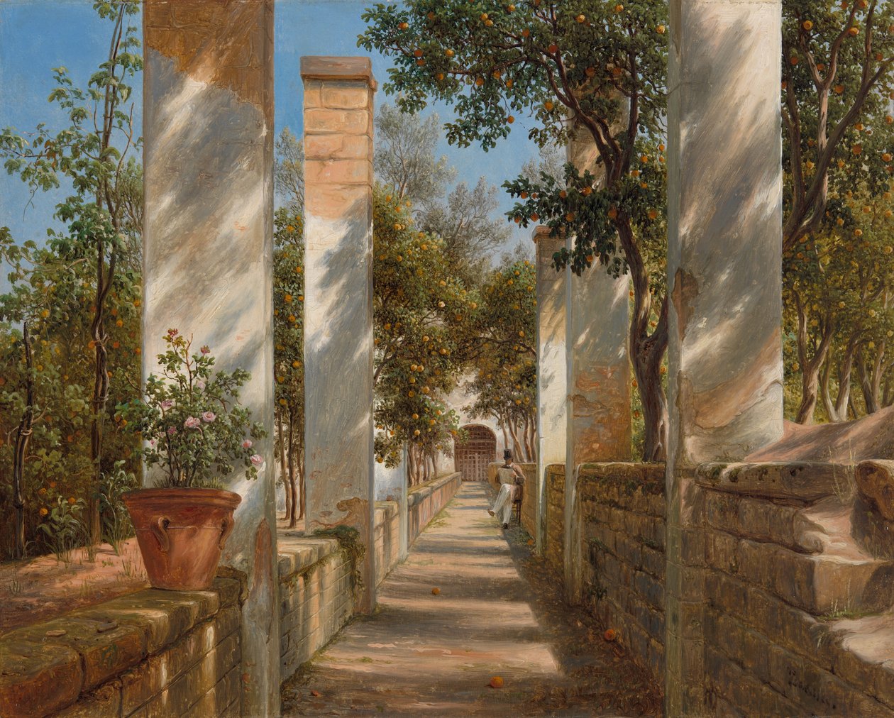Pergolado com Laranjas de Thomas Fearnley