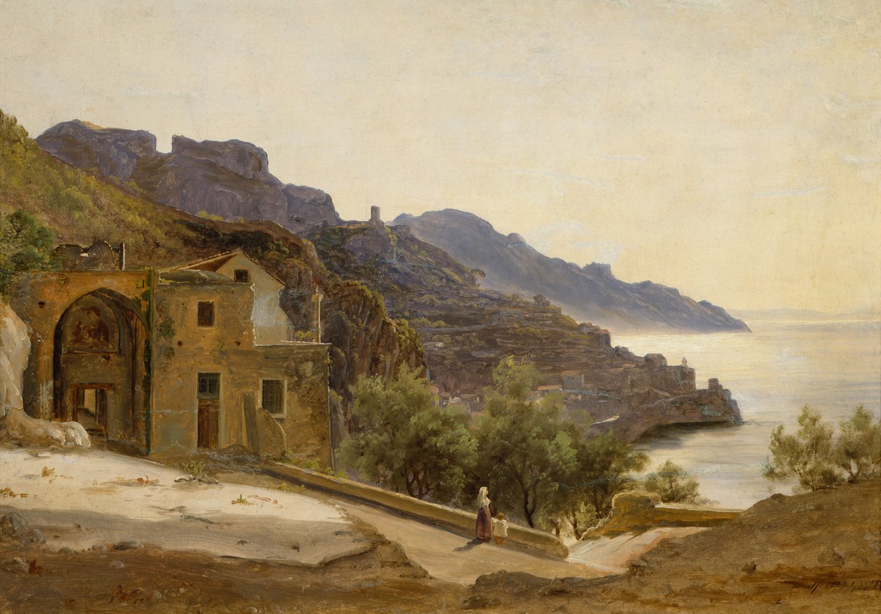 Terraço em Amalfi de Thomas Fearnley