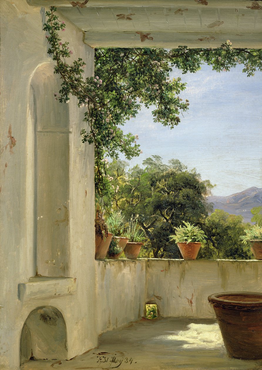 Terraço em Sorrento de Thomas Fearnley